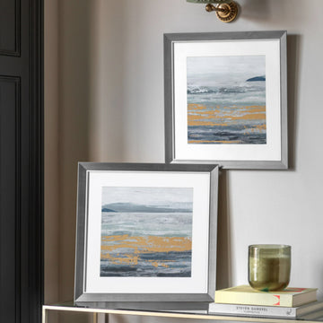 Ocean Glimmer Framed Art